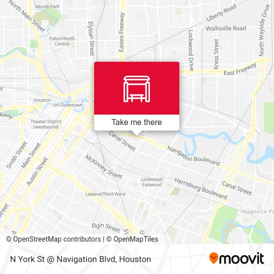 N York St @ Navigation Blvd map