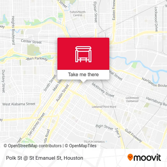 Polk St @ St Emanuel St map