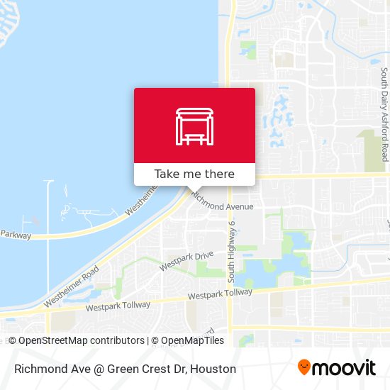 Mapa de Richmond Ave @ Green Crest Dr
