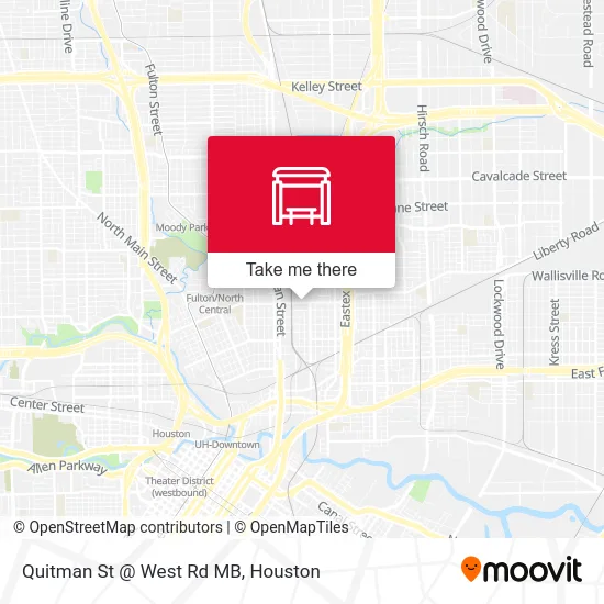 Quitman St @ West Rd MB map