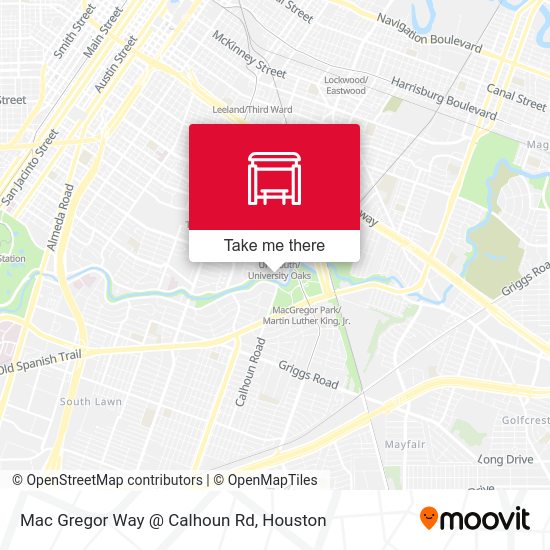 Mac Gregor Way @ Calhoun Rd map