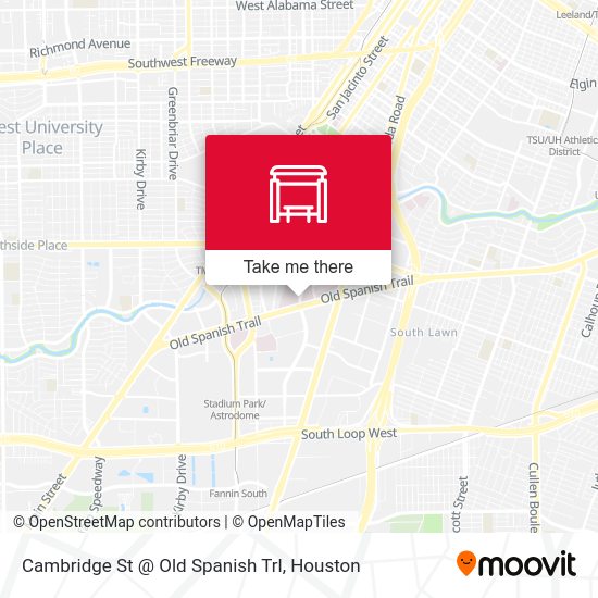 Cambridge St @ Old Spanish Trl map