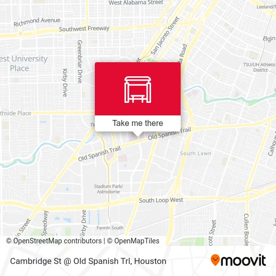 Mapa de Cambridge St @ Old Spanish Trl