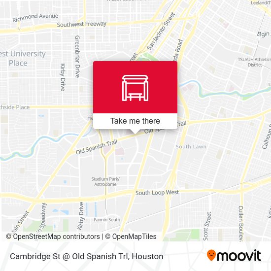 Cambridge St @ Old Spanish Trl map
