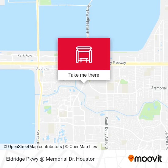 Eldridge Pkwy @ Memorial Dr map