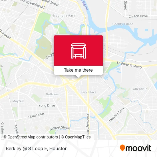 Berkley @ S Loop E map