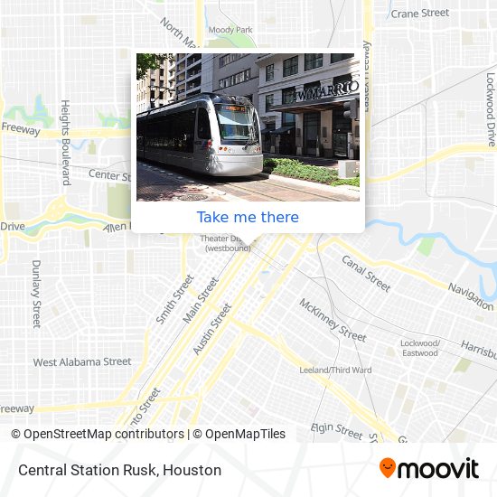 Central Station Rusk map