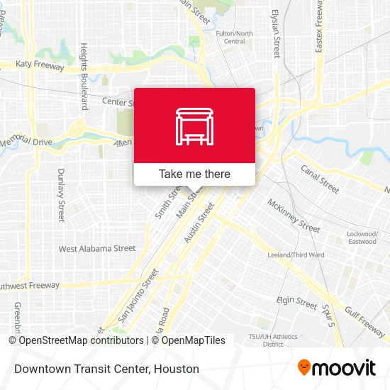 Downtown Transit Center map