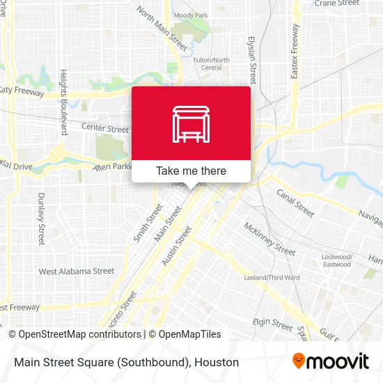 Main Street Square (Southbound) map