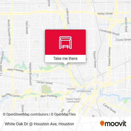 White Oak Dr @ Houston Ave map
