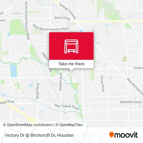 Victory Dr @ Birchcroft Dr map