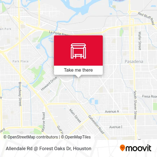 Allendale Rd @ Forest Oaks Dr map