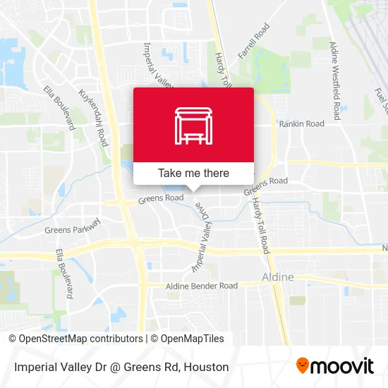 Mapa de Imperial Valley Dr @ Greens Rd