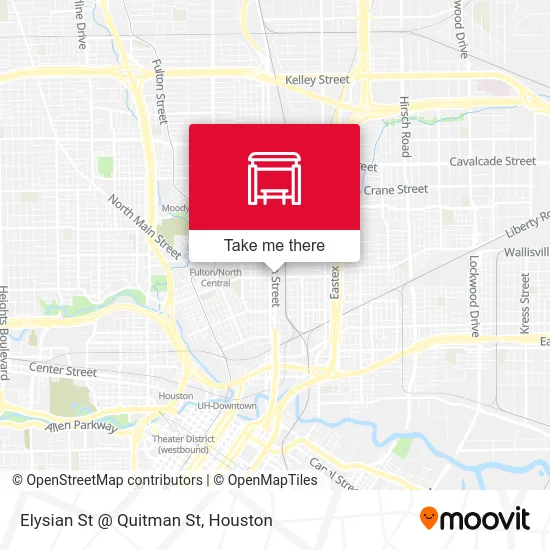 Elysian St @ Quitman St map