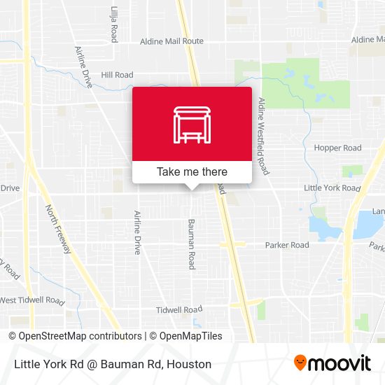 Little York Rd @ Bauman Rd map