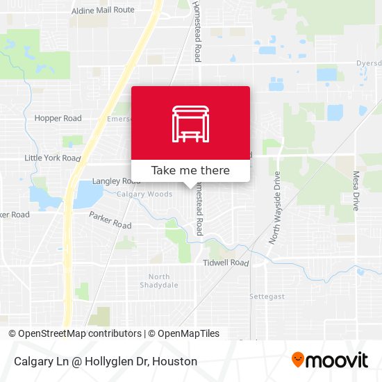 Calgary Ln @ Hollyglen Dr map