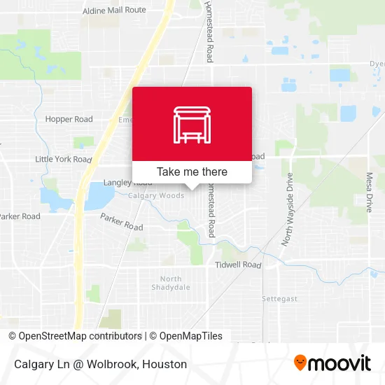 Mapa de Calgary Ln @ Wolbrook