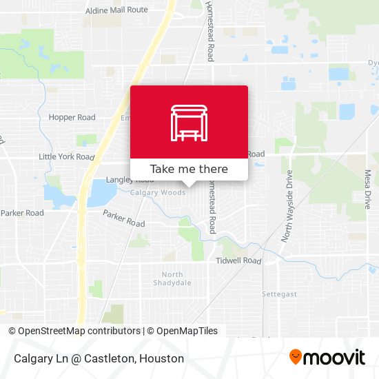Calgary Ln @ Castleton map