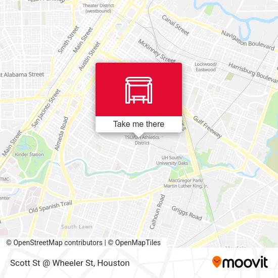 Scott St @ Wheeler St map