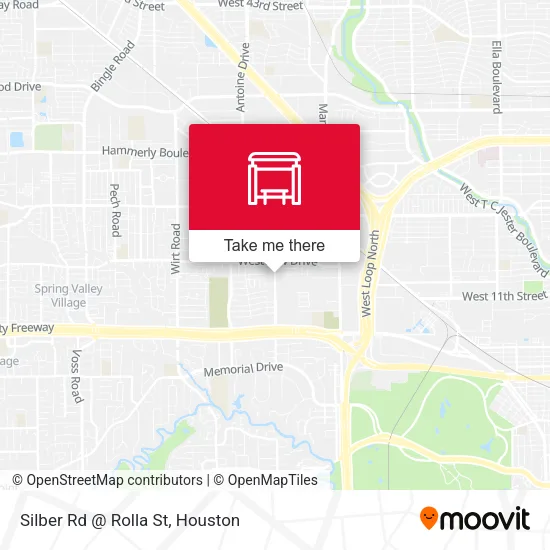 Silber Rd @ Rolla St map