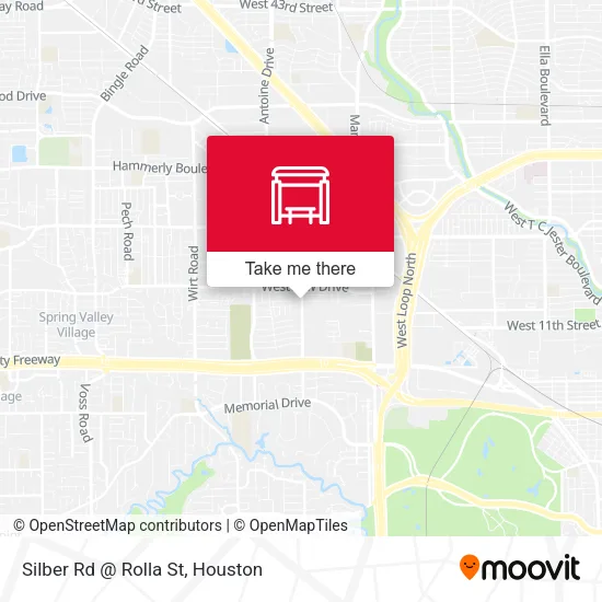Silber Rd @ Rolla St map