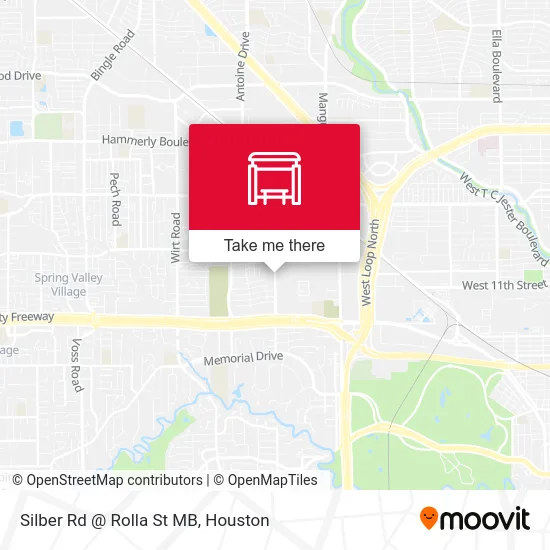 Silber Rd @ Rolla St MB map