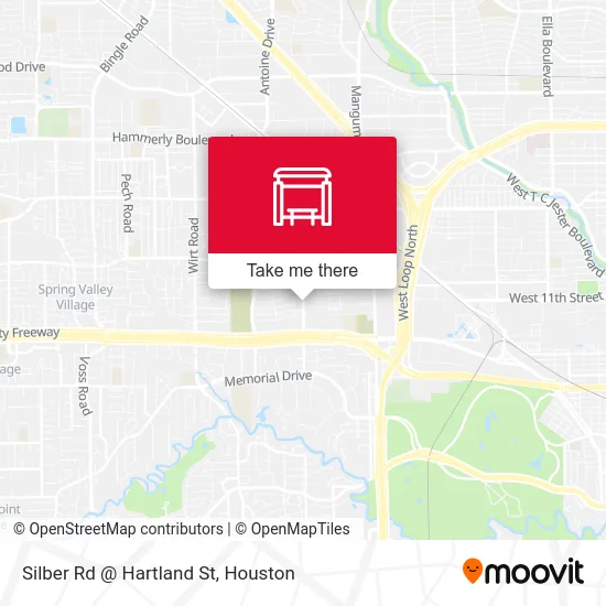 Silber Rd @ Hartland St map