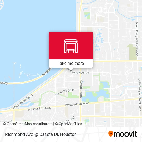 Mapa de Richmond Ave @ Caseta Dr