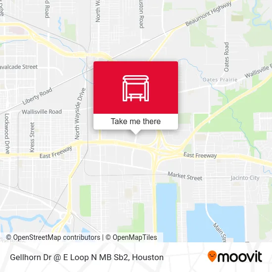 Gellhorn Dr @ E Loop N MB Sb2 map