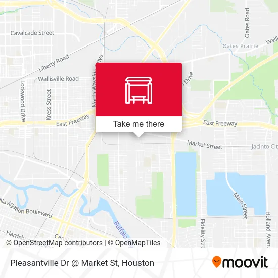 Pleasantville Dr @ Market St map