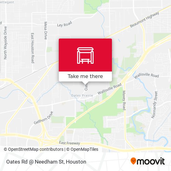 Oates Rd @ Needham St map