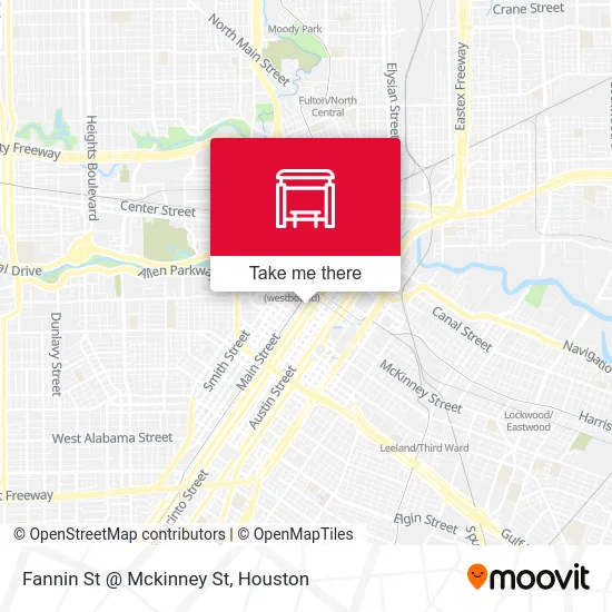 Mapa de Fannin St @ Mckinney St