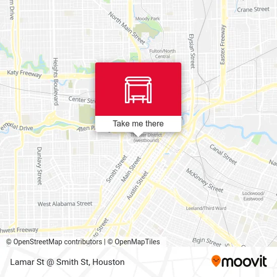 Lamar St @ Smith St map