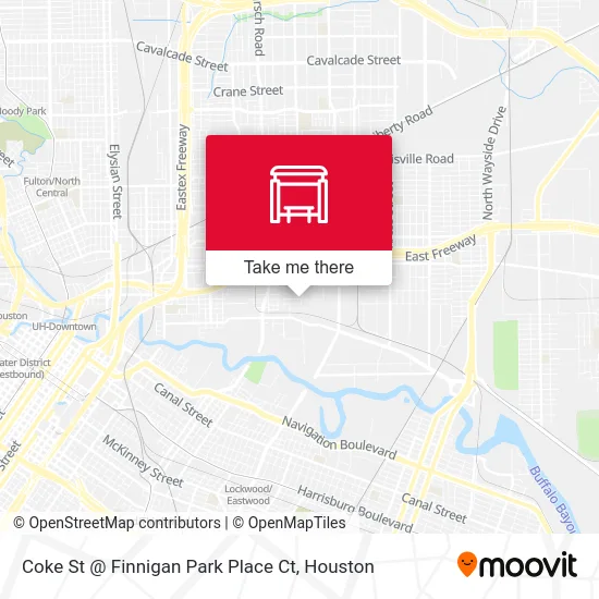 Coke St @ Finnigan Park Place Ct map
