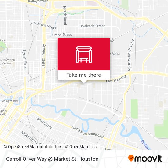 Carroll Oliver Way @ Market St map