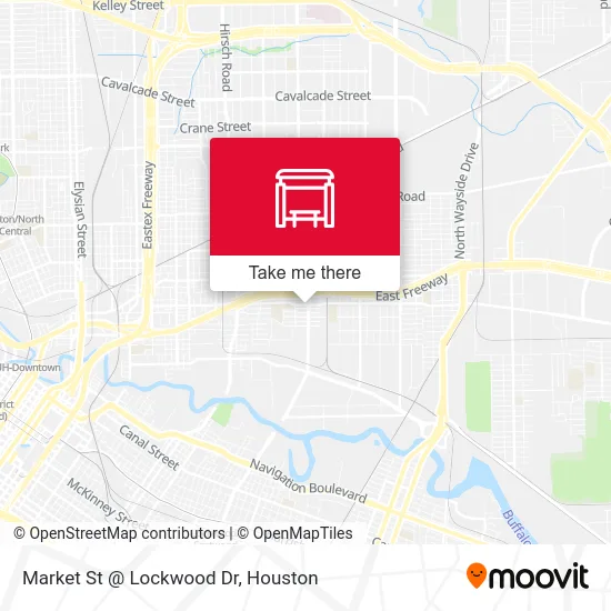 Mapa de Market St @ Lockwood Dr