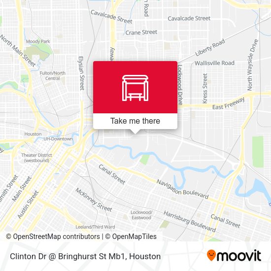 Clinton Dr @ Bringhurst St Mb1 map