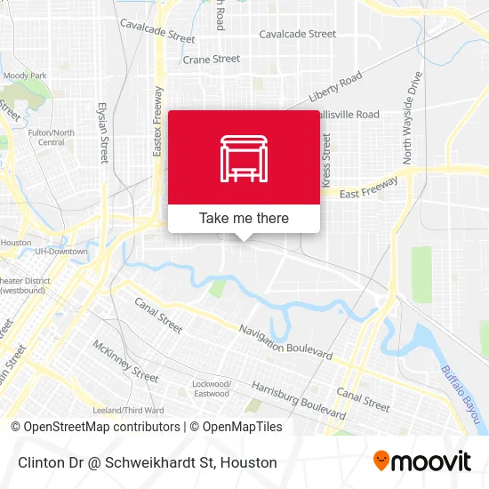 Clinton Dr @ Schweikhardt St map