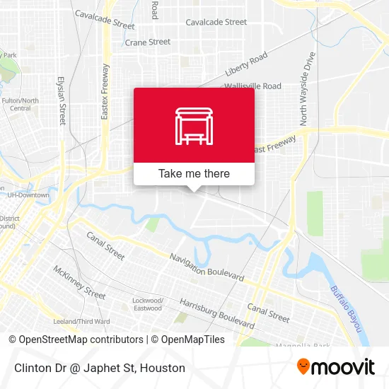 Clinton Dr @ Japhet St map