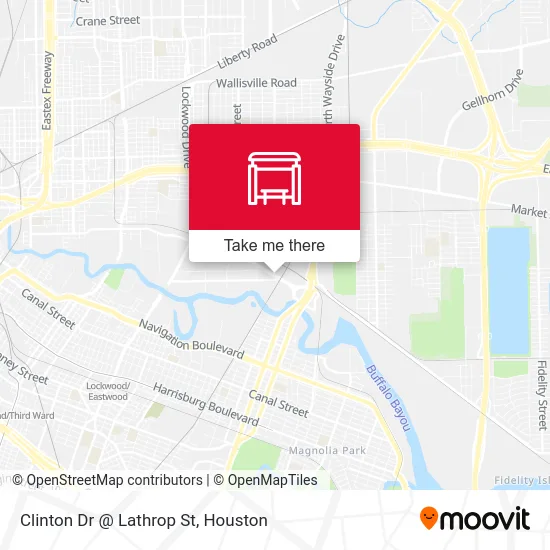 Clinton Dr @ Lathrop St map