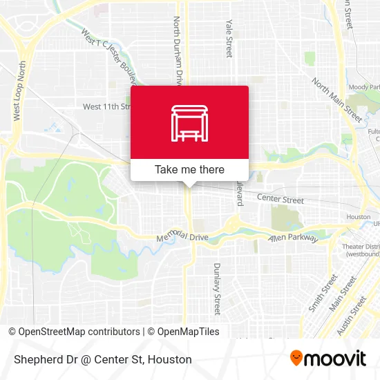 Shepherd Dr @ Center St map