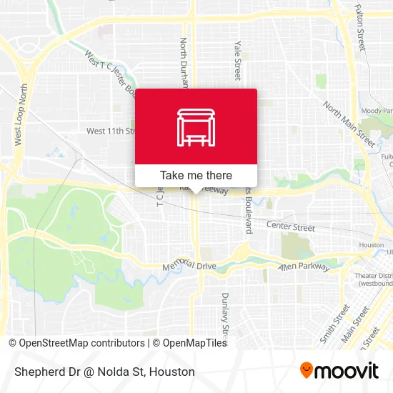 Shepherd Dr @ Nolda St map