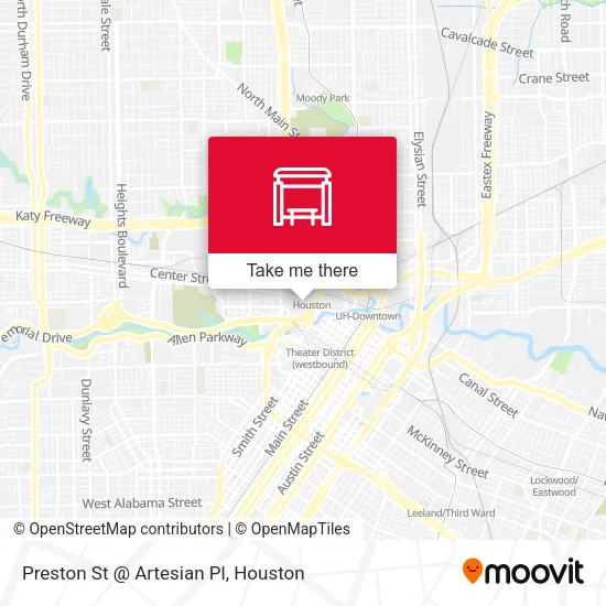 Mapa de Preston St @ Artesian Pl