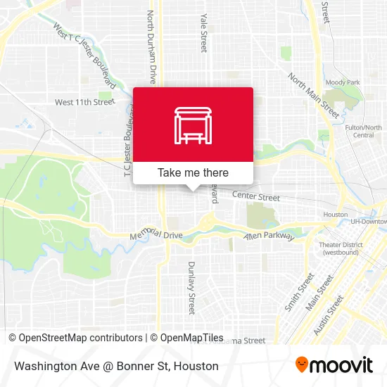 Washington Ave @ Bonner St map