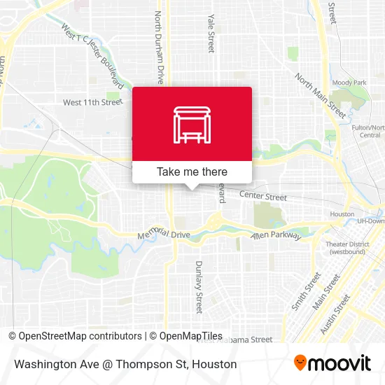 Washington Ave @ Thompson St map