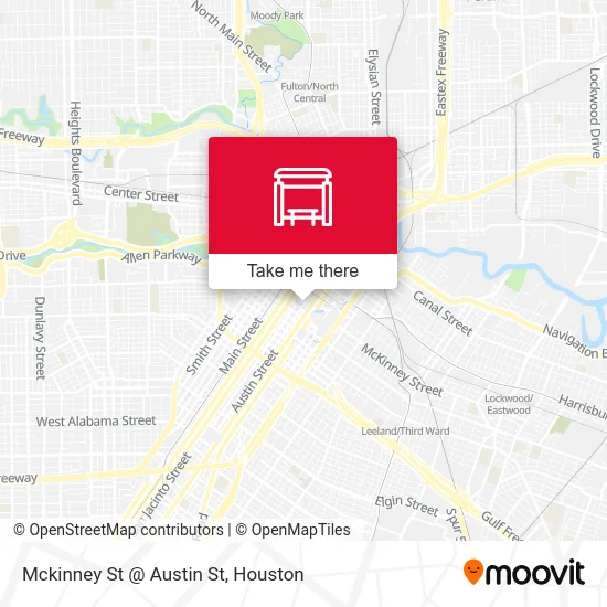 Mapa de Mckinney St @ Austin St
