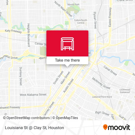 Mapa de Louisiana St @ Clay St