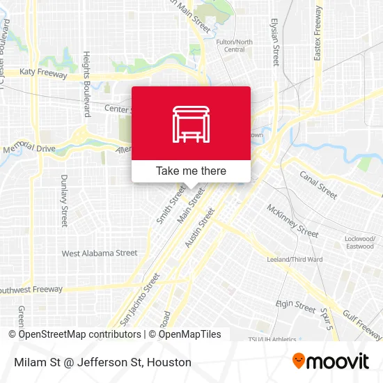 Mapa de Milam St @ Jefferson St