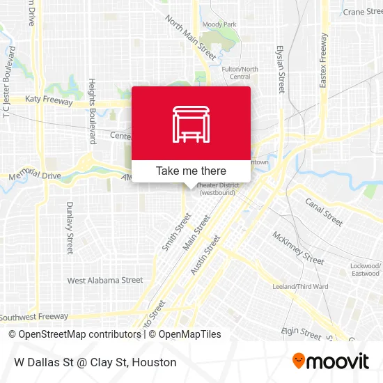 Mapa de W Dallas St @ Clay St