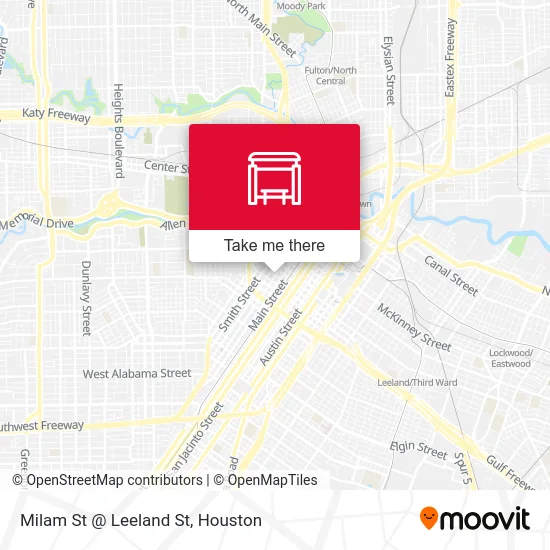 Mapa de Milam St @ Leeland St